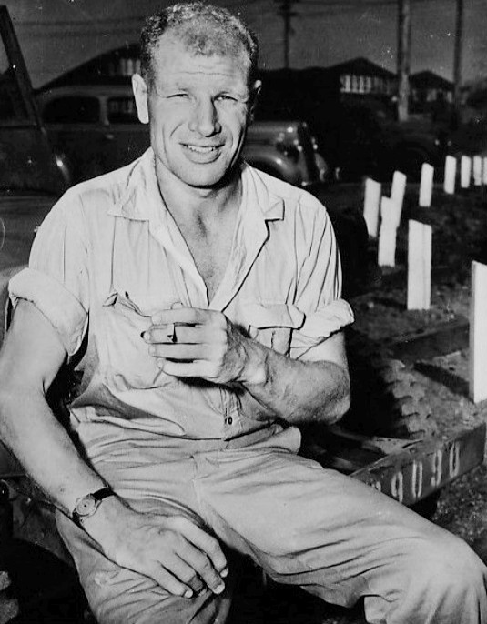A photograph of Bill Veeck from 1944