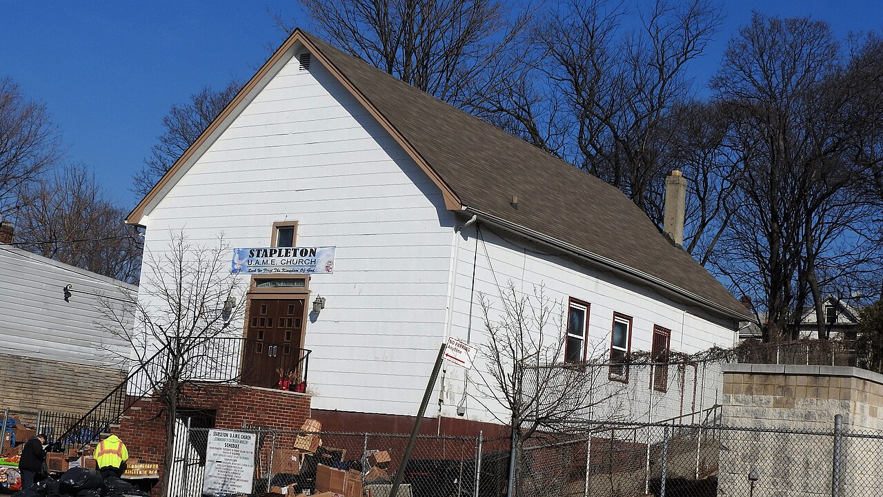 The Stapelton Union American Methodist Episcopal Church of Staten Island